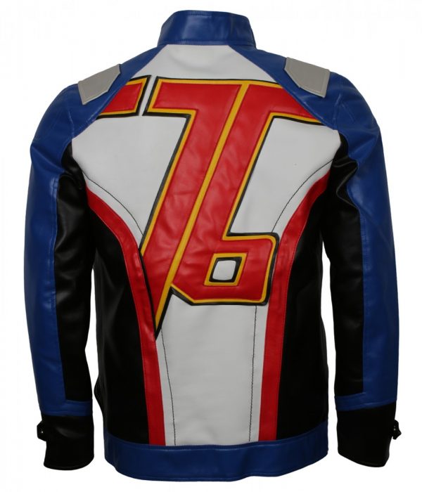 Soldier 76 Faux Leather Jacket