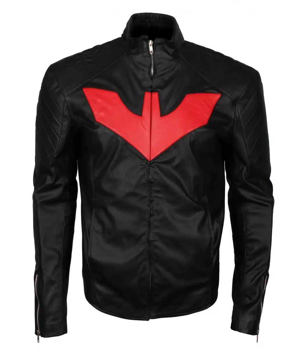 Logo Batman Beyond Leather Jacket