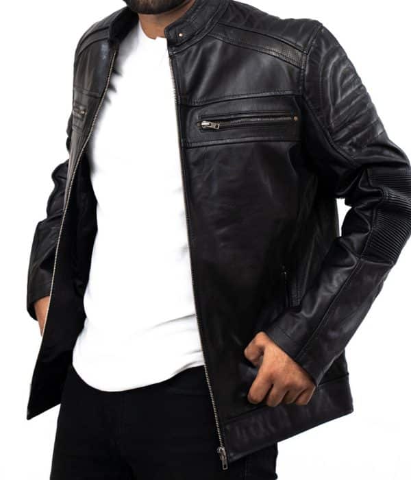 Motorcycle De Niro Leather Jacket
