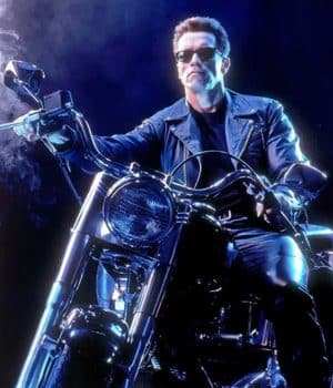 Arnold Schwarzenegger Terminator Leather Jacket