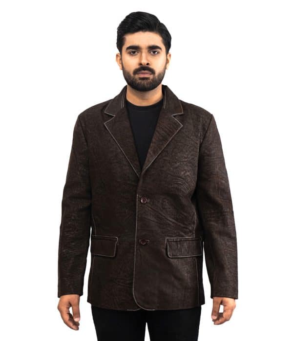 San Diego Gentleman Leather Coat