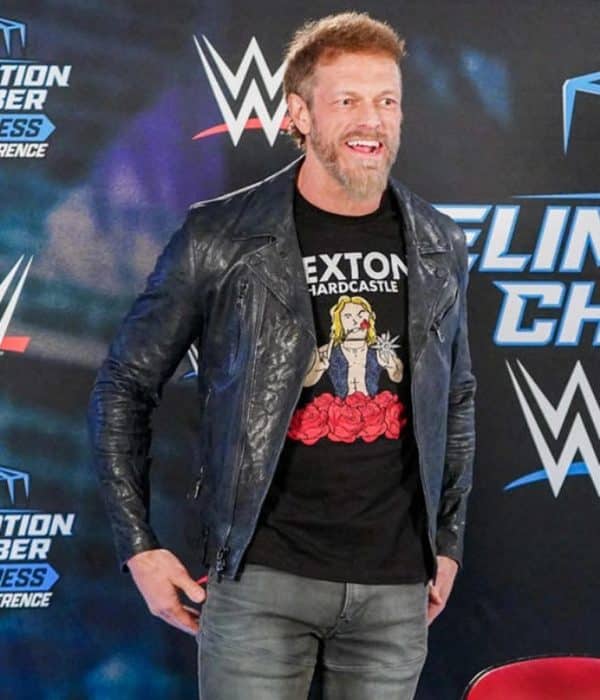 WWE Elimination Chamber Edge Leather Jacket