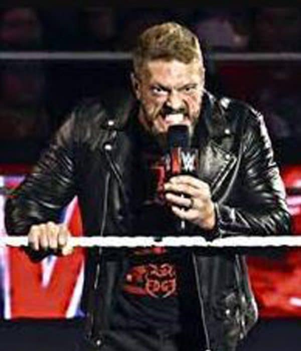 WWE RAW Edge Leather Jacket