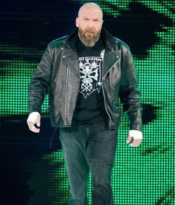 WWE Triple H Leather Jacket