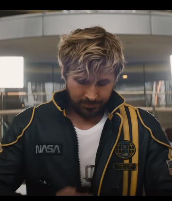 Ryan Gosling The Fall Guy NASA Leather Jacket